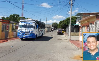 Diego Armando Merchán murió en este sector de Motilones. Deja tres hijas. La Opinión