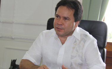 William Villamizar laguado, quien fue electo gobernador de Norte de Santander el pasado 25 de octubre, asume por segunda ocasión la dirección del departamento, esta vez con el aval de los Partidos Liberal y de la U. Archivo