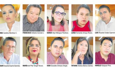 Aspirantes a la Personería de Ocaña. Cortesía