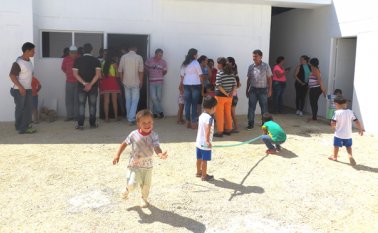 El centro de desarrollo infantil ofrecerá atención a 150 menores de la urbanización Transparencia. Para el próximo año se ejecutará la fase final, que incluye la dotación. Daicy Echeverri