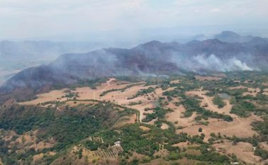 Santos anunciará nuevas medidas para reforzar el control de los fuegos originados por las altas temperaturas. Colprensa