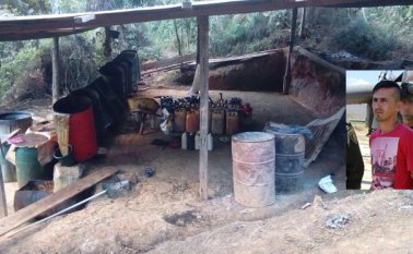 A ‘Visaje’ se le atribuyen múltiples ataques a la infraestructura de hidrocarburos y el atentado al cabo Edward Ávila Ramírez Cortesía