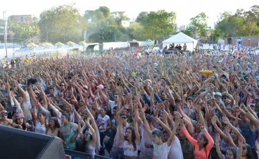 Ocaña se vestirá de colores este lunes con Go to Run. El año pasado esta actividad recreativa y deportiva reunió a cientos de personas. Archivo