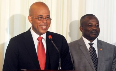 Michel Martelly, presidente de Haití. Archivo