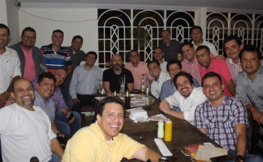 El encuentro sirvió para recordar anécdotas, pasar un rato ameno y agradable. La Opinión