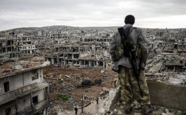 Desde que se apoderó de Ramadi en Irak y de Palmira en Siria, en mayo de 2015, el EI ha ido perdiendo fuerza. AFP