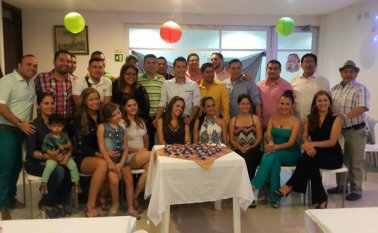 Los acompañaron los profesores Anatolio Alarcón y Fernando Sarmiento.  Cortesía