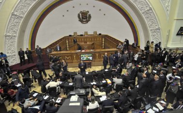 Asamblea Nacional de Venezuela. AFP