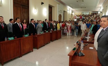 Los trece diputados que integran la asamblea se reunirán, esta tarde, en sesión plenaria para elegir al nuevo contralor de Norte de Santander, después de haber escuchado a los candidatos en entrevista. Cortesía