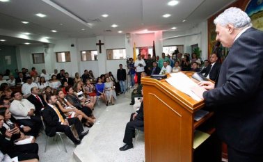 Muy intensa ha resultado la actividad del nuevo Concejo de Cúcuta que se estrenó a comienzos de enero de 2016 con la presencia del alcalde César Omar Rojas Ayala y de los secretarios del despacho. Archivo