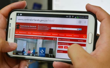 La contraloría de Norte de Santander espera que, con una aplicación móvil que utilizarán los ciudadanos, se logre minimizar la corrupción. Edinsson Figueroa