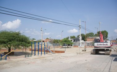 Las obras se centrarán en la remodelación de los escenarios deportivos, embellecimiento de senderos peatonales y pavimentación de vías aledañas a la cancha Los Apóstoles. Juan Pablo Bayona