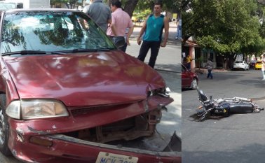 El hecho se registró a las 10:50 de la mañana de este jueves. Andrés González