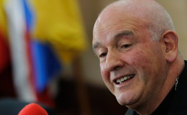 Monseñor Augusto Castro, presidente de la Conferencia Episcopal Colombiana (CEC). Colprensa