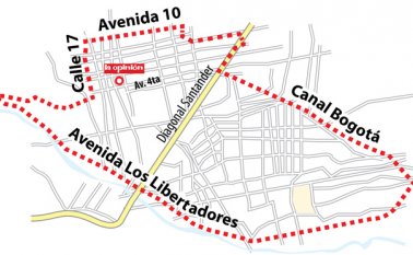 Por las vías que sirven de límite a este cuadrante los conductores podrán movilizarse libremente. La Opinión