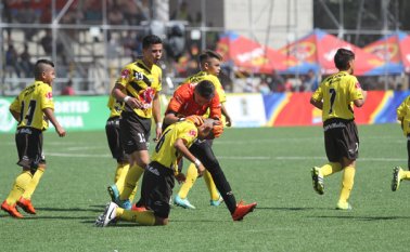A pesar de quedar eliminados el conjunto de Patios Centro tuvo una destacada actuación en la final del Ponyfútbol al terminar invicto en el campeonato. Cortesía