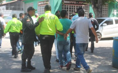 Doce personas fueron capturadas en las últimas hroas en Cúcuta, Suministrada