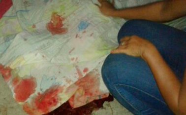 La víctima murió de manera instantánea en la escena del crimen. Cortesía