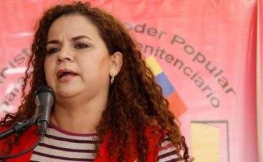 Iris Varela, ministra de Asuntos Penitenciarios Tomada de Internet