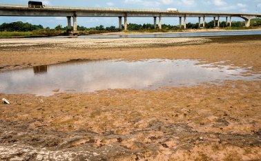 Sequía del río Magdalena. Colprensa
