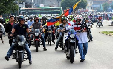 Motociclistas. Colprensa