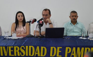 El rector, Elio Serrano Velasco, presentó el balance de la gestión administrativa ante docentes, estudiantes y funcionarios de la institución de educación superior. Roberto Ospino