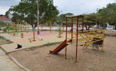 Según la Alcaldía, el año pasado se invirtieron muchos recursos en la instalación de parques biosaludables. Rodrigo Sandoval