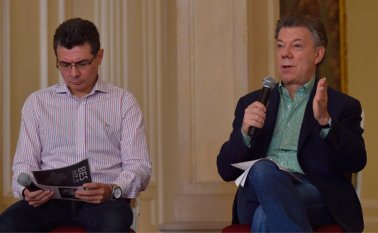 En la Casa de Nariño se cumplió un conversatorio sobre Zika. Colprensa