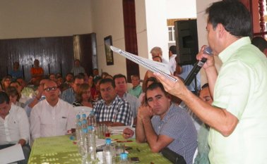 En ocaña se adelantaron mesas sectoriales de trabajo para estructurar el plan de desarrollo de Norte de Santander. Javier Sarabia