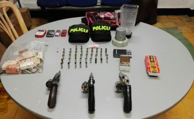 Según la policía, ‘El Veneco’ y sus hombres eran los principales clientes de este lugar. Policía Nacional