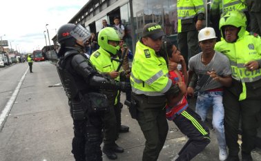 Estas protestas afectaron a 160 mil ciudadanos. Colprensa