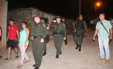 La Policía establecerá “una red de apoyo que permita trabajar de la mano con la comunidad". Policía Nacional