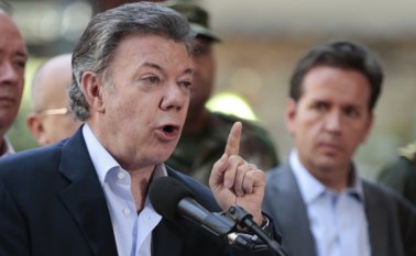 Santos afirmó que Eln está tratando de posicionarse en la mesa de negociaciones. Colprensa