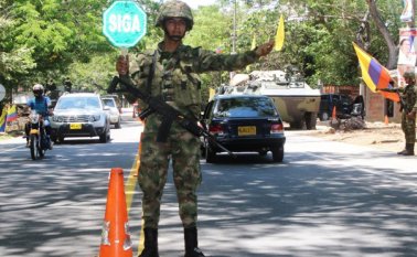 Ejército Nacional de Colombia. Cortesía
