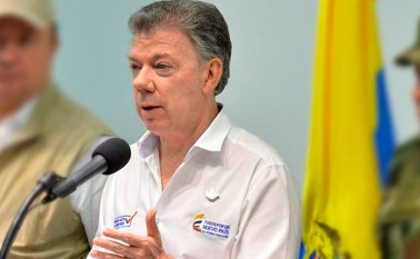Juan Manuel Santos, presidente de Colombia. Presidencia de Colombia