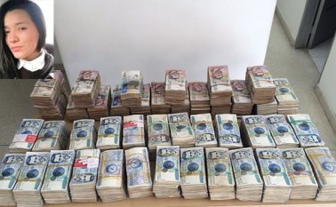 Yuliana Andrea Manco David, alias 'La Contadora'. Colprensa