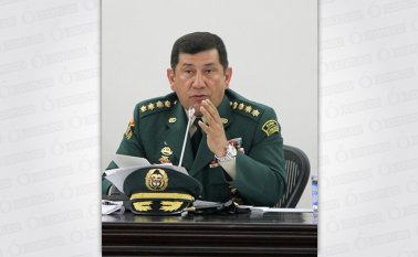 General Juan Pablo Rodríguez, comandante de las Fuerzas Militares. Colprensa
