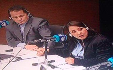 Pareja habló sobre los hechos para la Blu Radio. Captura de pantalla