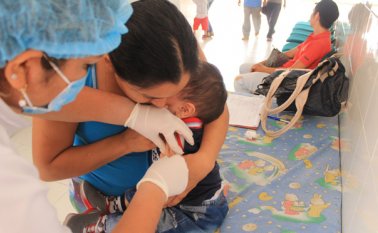 Vacunación en Norte de Santander. Cortesía