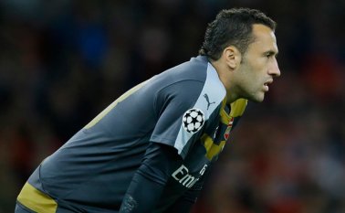 David Ospina, portero colombiano del Arsenal. Archivo