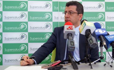 Superintendente Nacional de Salud, Norman Julio Muñoz. Colprensa