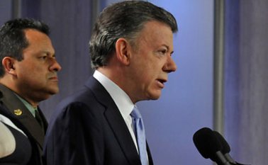 Juan Manuel Santos, presidente de Colombia. Colprensa