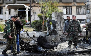 En Siria, el balance de los atentados del domingo reivindicados por Estado Isámico se acercó a los 200 muertos. Archivo