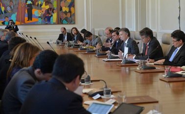 Consejo de Ministros. Colprensa