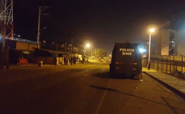 El Esmad llegó a la zona donde se presentaron los enfrentamientos Cristian Herrera