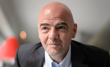 Infantino fue secretario de la Uefa. AFP