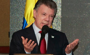 Juan Manuel Santos, presidente de Colombia. Colprensa