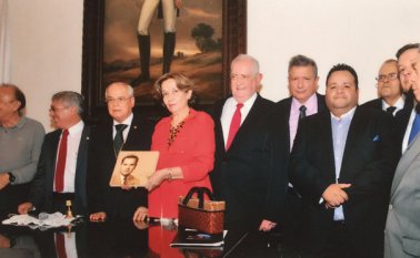 El lanzamiento se hizo en la Academia de Historia de Bucaramanga. Cortesía