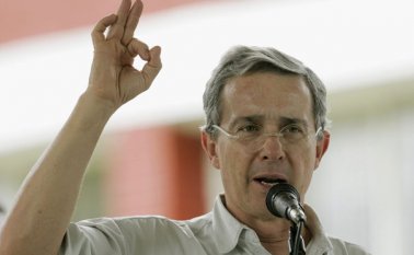 Álvaro Uribe Vélez, expresidente de Colombia. Archivo