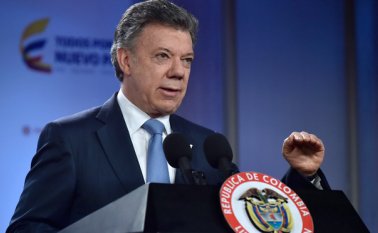 Estamos en una situación que infortunadamente tenemos por delante el fenómeno de ‘El Niño’, por eso los embalses están tan bajos: Santos. Presidencia